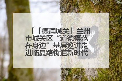 「德润城关」兰州市城关区“道德模范在身边”基层巡讲走进临夏路街道新时代文明实践所