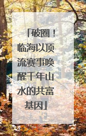 破圈！临海以顶流赛事唤醒千年山水的共富基因