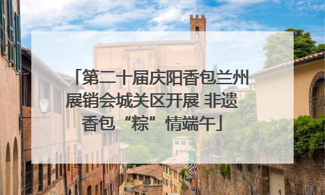 第二十届庆阳香包兰州展销会城关区开展 非遗香包“粽”情端午