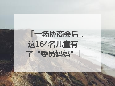 一场协商会后，这164名儿童有了“委员妈妈”