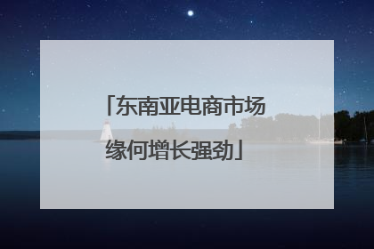 东南亚电商市场缘何增长强劲