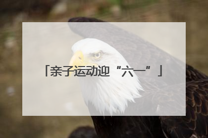 亲子运动迎“六一”