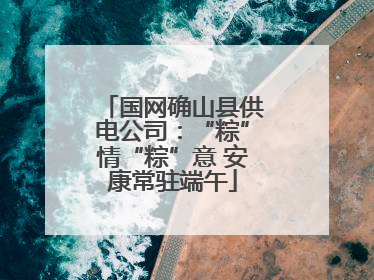 国网确山县供电公司：“粽”情“粽”意 安康常驻端午
