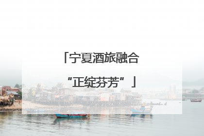 宁夏酒旅融合“正绽芬芳”