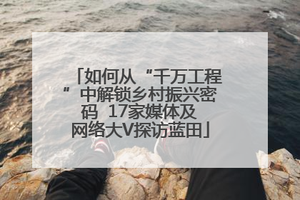 如何从“千万工程”中解锁乡村振兴密码  17家媒体及网络大V探访蓝田