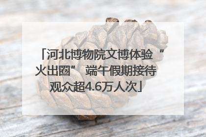 河北博物院文博体验“火出圈” 端午假期接待观众超4.6万人次