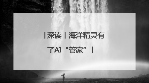 深读丨海洋精灵有了AI“管家”
