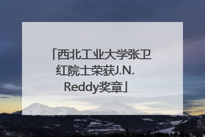 西北工业大学张卫红院士荣获J.N.Reddy奖章