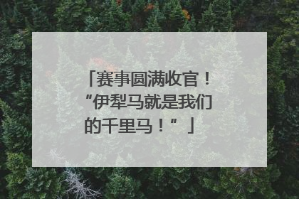 赛事圆满收官！“伊犁马就是我们的千里马！”