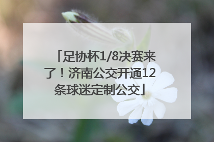 足协杯1/8决赛来了！济南公交开通12条球迷定制公交