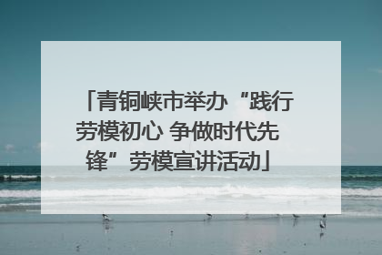 青铜峡市举办“践行劳模初心 争做时代先锋”劳模宣讲活动
