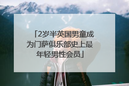 2岁半英国男童成为门萨俱乐部史上最年轻男性会员